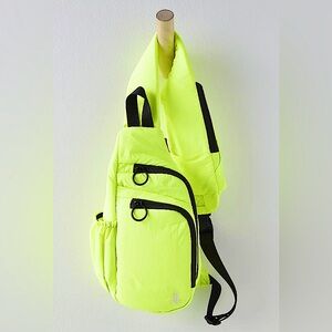 FP Movement Renegade Sling highlighter yellow NWT